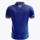 Official Czech Republic Men Polo Jersey | Royal Blue