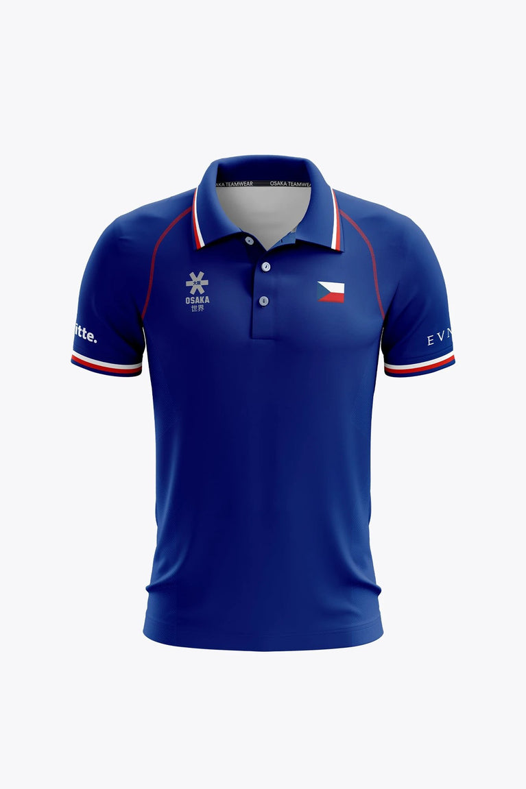 Osaka Official Czech Republic Women Polo Jersey | Royal Blue - Sports Uniforms Training
