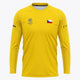 Osaka Official Czech Republic Goal Keeper Tee Long Sleeve | Yellow - Sports Uniforms Training