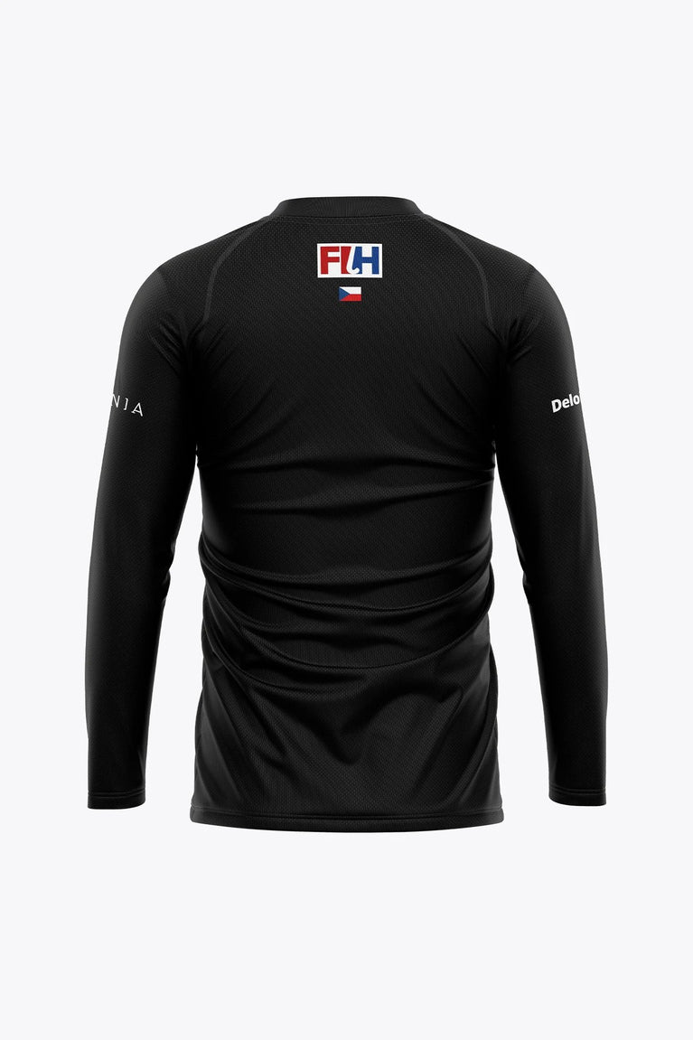 Osaka Official Czech Republic Goal Keeper Tee Long Sleeve | Black - Sports Uniforms Training