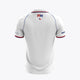 Osaka Official Czech Republic Kids Polo Jersey | White - Sports Uniforms Training