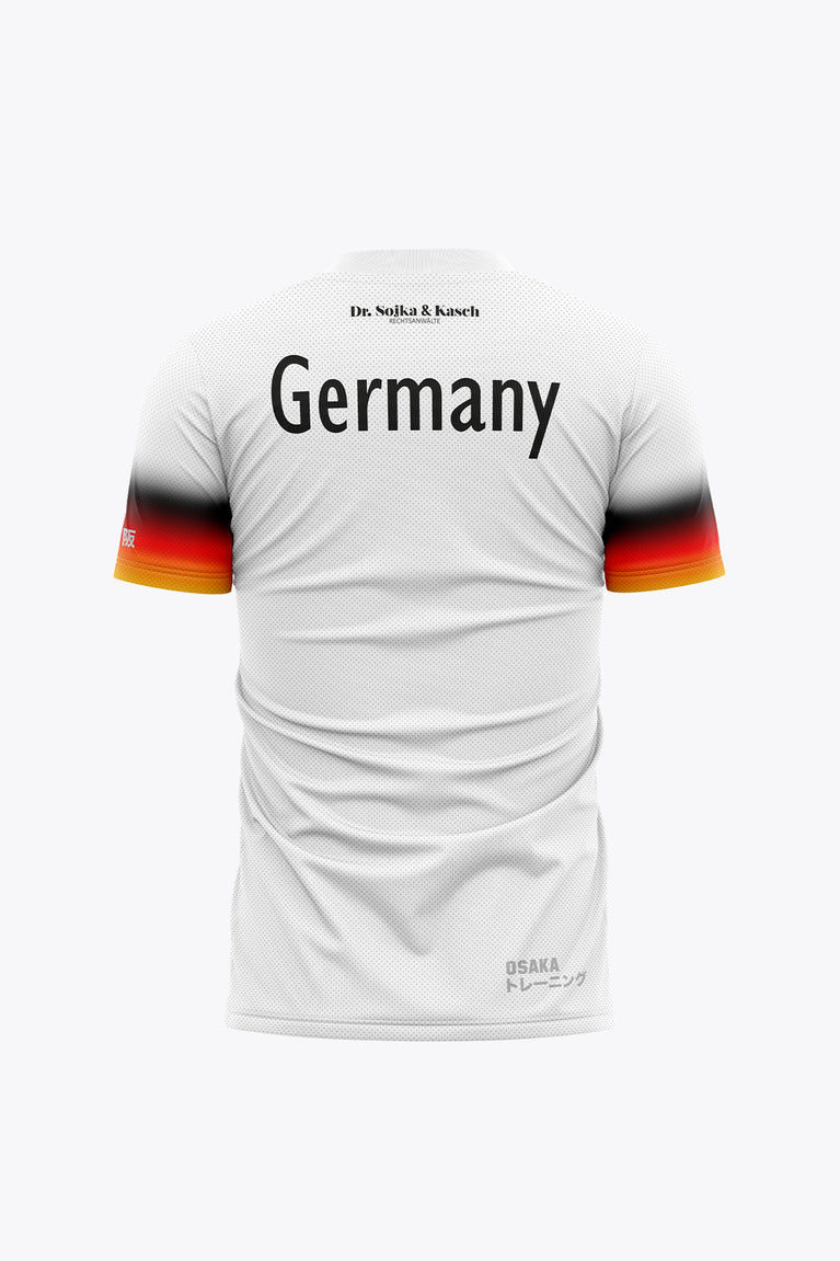 Official Germany Men Mesh Tee | White