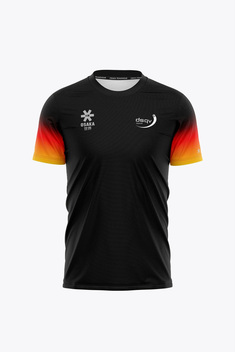 Osaka Official Germany Men Mesh Tee | Black - Sports Uniforms Training