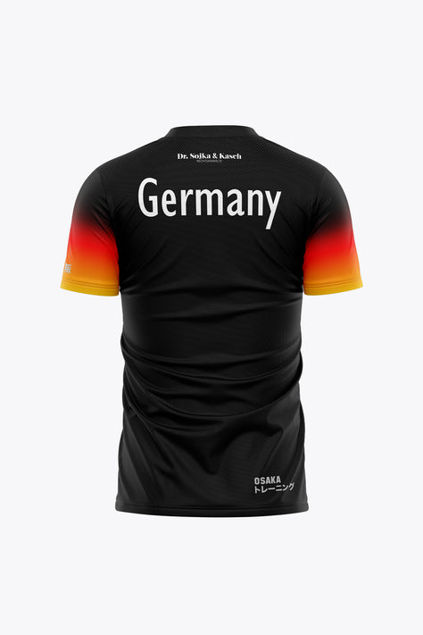 Official Germany Men Mesh Tee | Black Official Germany Men Mesh Tee | Black