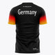 Official Germany Men Mesh Tee | Black