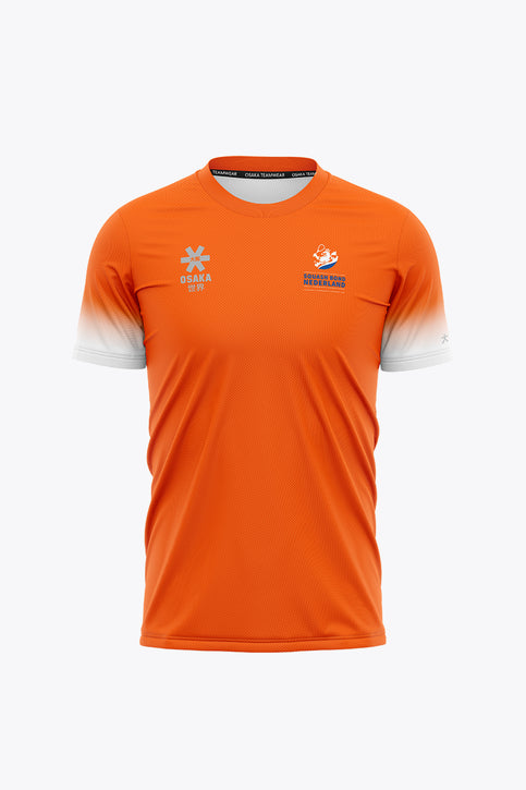 Official The Netherlands Men Mesh Tee | Orange Official The Netherlands Men Mesh Tee | Orange