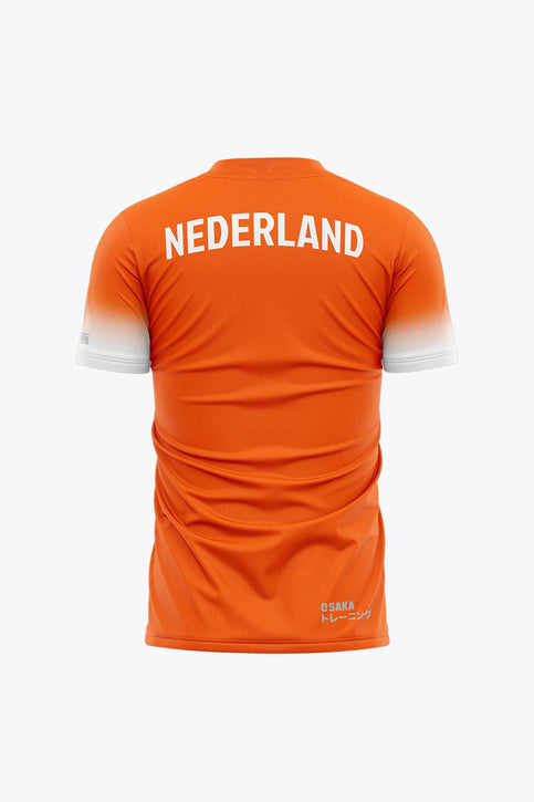 Official The Netherlands Women Mesh Tee | Orange Osaka Official The Netherlands Women Mesh Tee | Orange - Sports Uniforms Training