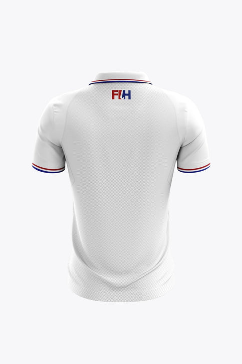 Official France Women Polo Jersey | White Osaka Official France Women Polo Jersey | White - Sports Uniforms Training