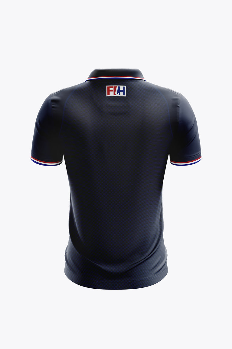 Official France Men Polo Jersey | Navy