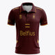 Official Belgium Farewell Games Red Legends Men Polo Jersey | Bordeaux