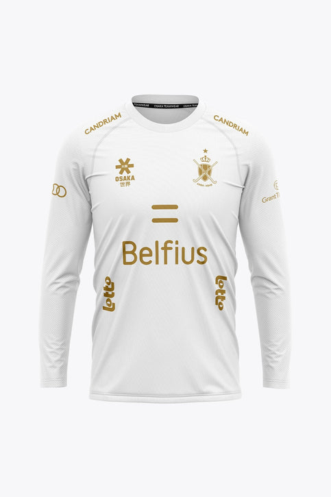 Official Belgium Farewell Games All Stars Men Goalkeeper Tee | White Osaka Official Belgium Farewell Games All Stars Men Goalkeeper Tee | White - Sports Uniforms Training