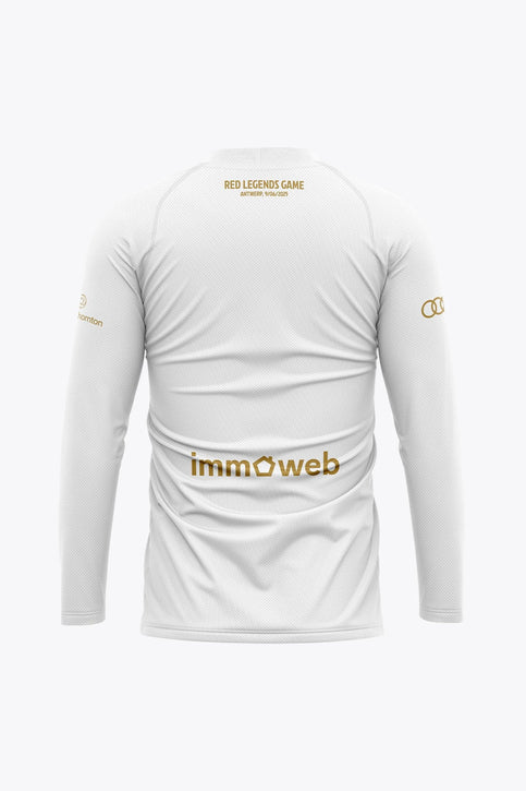 Official Belgium Farewell Games All Stars Men Goalkeeper Tee | White Osaka Official Belgium Farewell Games All Stars Men Goalkeeper Tee | White - Sports Uniforms Training