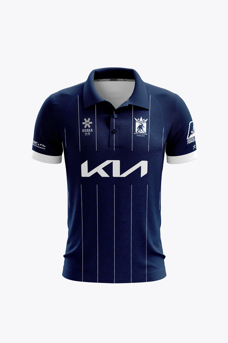La Louvière La Louvière Women Polo Jersey - Navy - Sports Uniforms Training Range