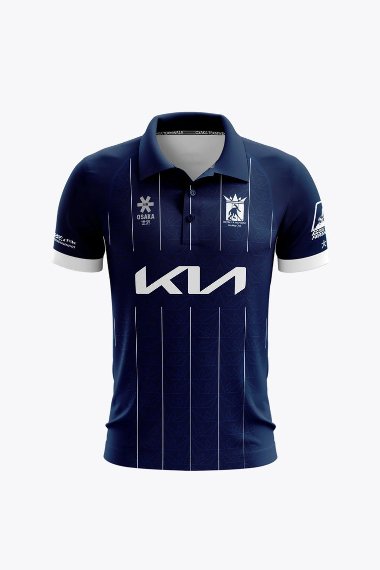 La Louvière La Louvière Men Polo Jersey - Navy - Sports Uniforms Training Range