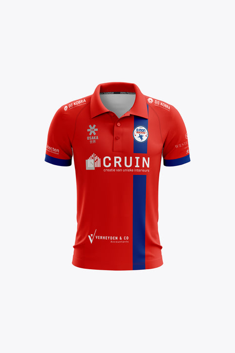 Dendermonde Kids Polo Jersey - Red Dendermonde Kids Polo Jersey - Red