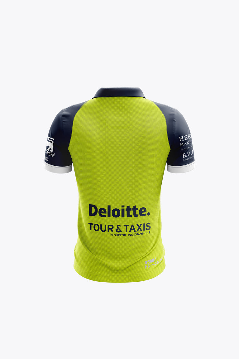 Merode Kids Polo Jersey | Navy-Lime