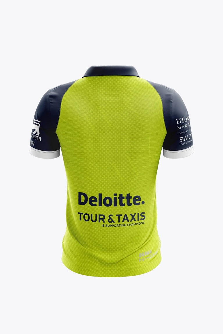 Osaka Merode Men Polo Jersey | Navy-Lime - Sports Uniforms Training