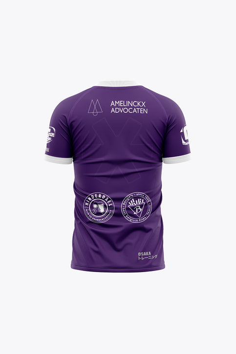 KC Temse Kids Polo Jersey - Purple KC Temse Kids Polo Jersey - Purple