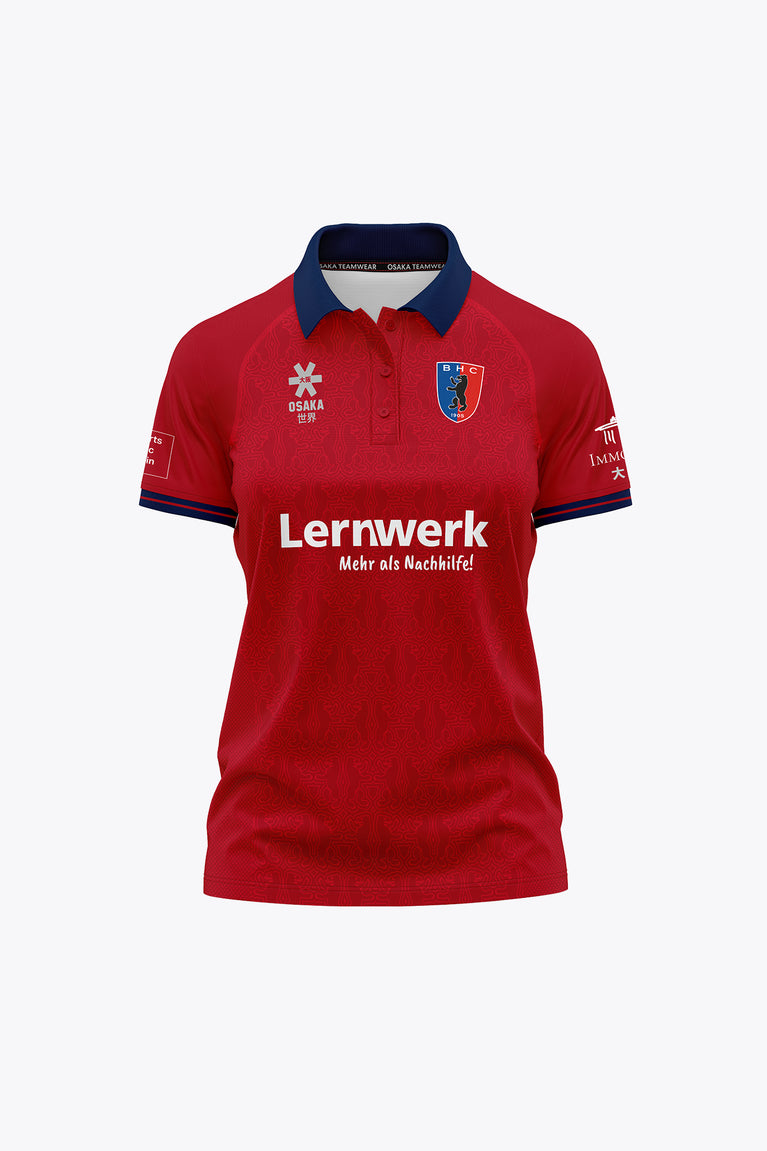 Berlin Kids Girls Polo Jersey - Red