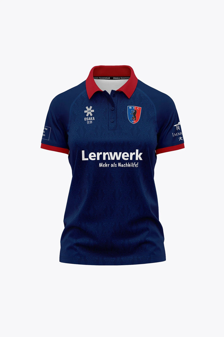 Berlin Berlin Kids Girls Polo Jersey - Navy - Sports Uniforms Training Range