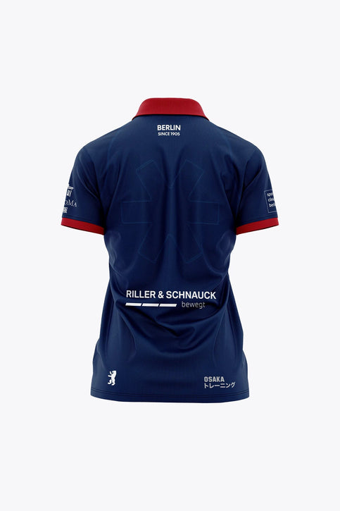 Berlin Kids Girls Polo Jersey - Navy Berlin Berlin Kids Girls Polo Jersey - Navy - Sports Uniforms Training Range