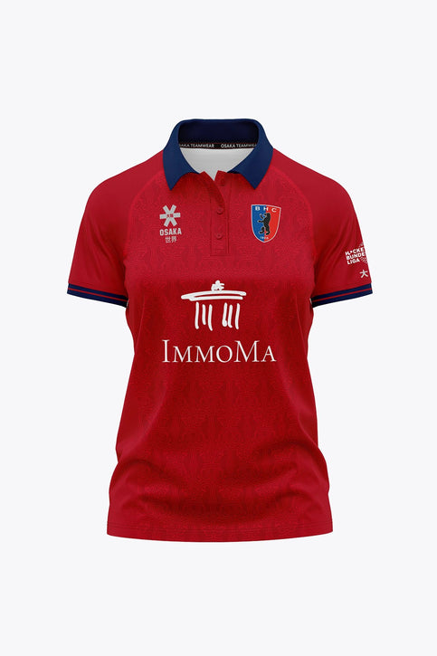 Berlin Women Polo Jersey - Red Berlin Berlin Women Polo Jersey - Red - Sports Uniforms Training Range