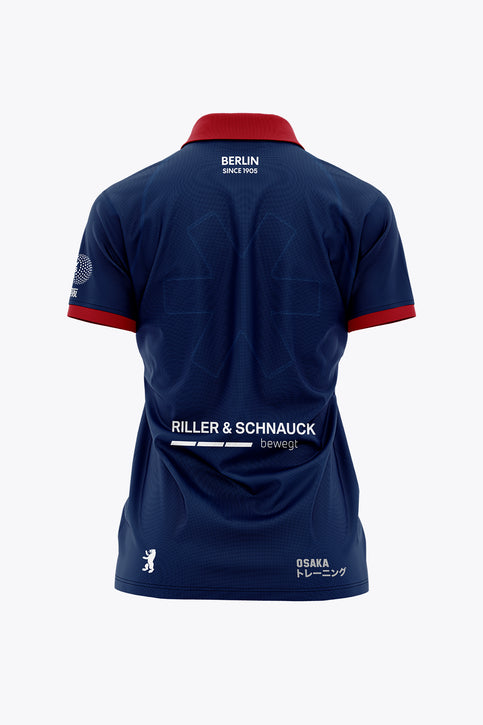 Berlin Women Polo Jersey - Navy Berlin Women Polo Jersey - Navy