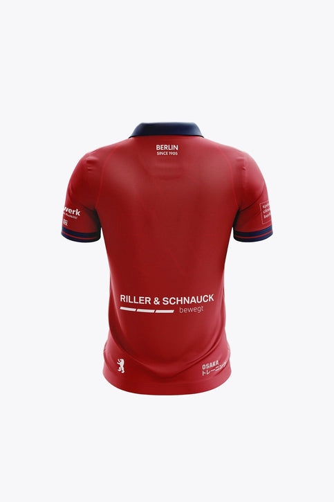 Berlin Kids Boys Polo Jersey - Red Berlin Berlin Kids Boys Polo Jersey - Red - Sports Uniforms Training Range
