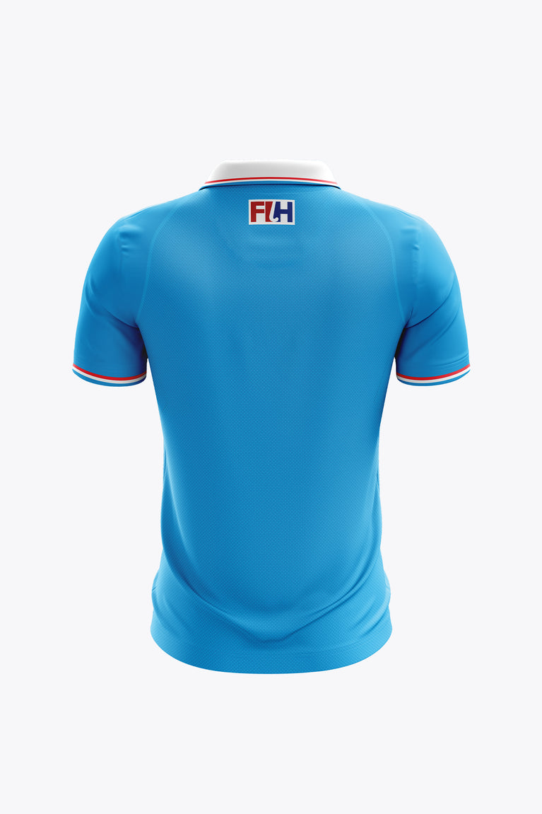 Hockey Federation Luxembourg Women Polo Jersey | Light Blue