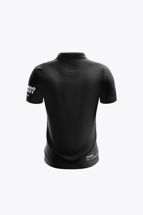 HC Zwart Wit Kids Polo Jersey - Black HC Zwart Wit Kids Polo Jersey - Black