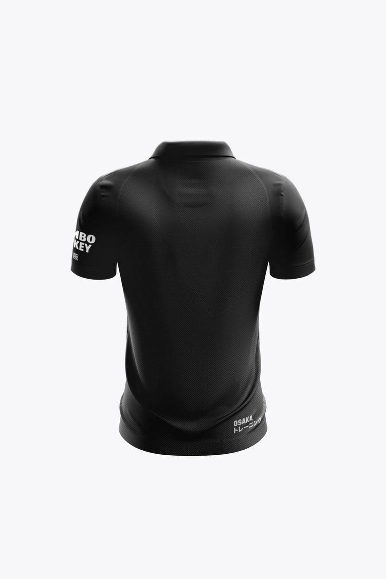 HC ZWART WIT HC Zwart Wit Kids Polo Jersey - Black - Sports Uniforms Training Range