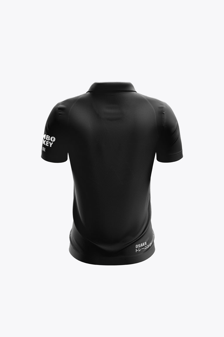 HC Zwart Wit Kids Polo Jersey - Black