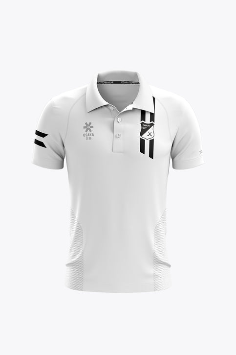 HC Zwart Wit Men Polo Jersey - White HC Zwart Wit Men Polo Jersey - White