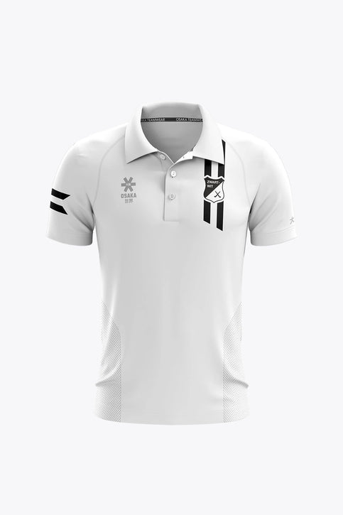 HC Zwart Wit Men Polo Jersey - White HC ZWART WIT HC Zwart Wit Men Polo Jersey - White - Sports Uniforms Training Range