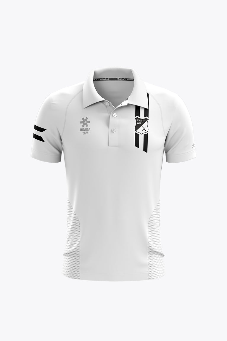 HC Zwart Wit Men Polo Jersey - White