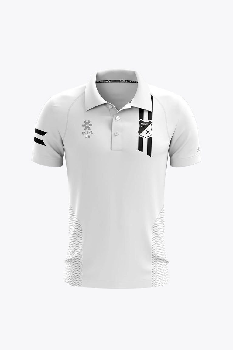 HC ZWART WIT HC Zwart Wit Women Polo Jersey - White - Sports Uniforms Training Range