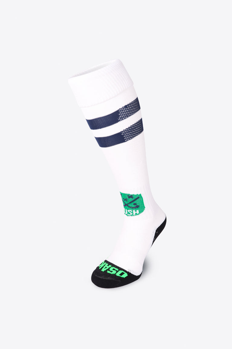 SOX BHV Push in white with Osaka logo in green. Front view
