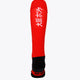 CD Terrassa Field Hockey Socks in red with Osaka logo in green. Back view