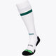 Dender Field Hockey Socks in white with Osaka logo in green. Front view