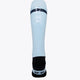 HC Keerbergen Field Hockey Socks in sky blue with Osaka logo in green. Back view