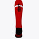ETV Field Hockey Socks in red with Osaka logo in green. Back view