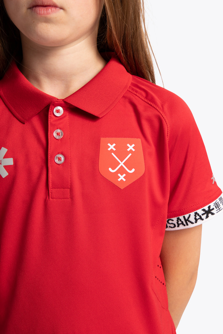 BH&BC Breda Deshi Polo Jersey - Red