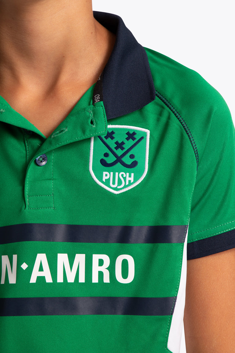 BHV Push Deshi Polo Jersey - Green / White