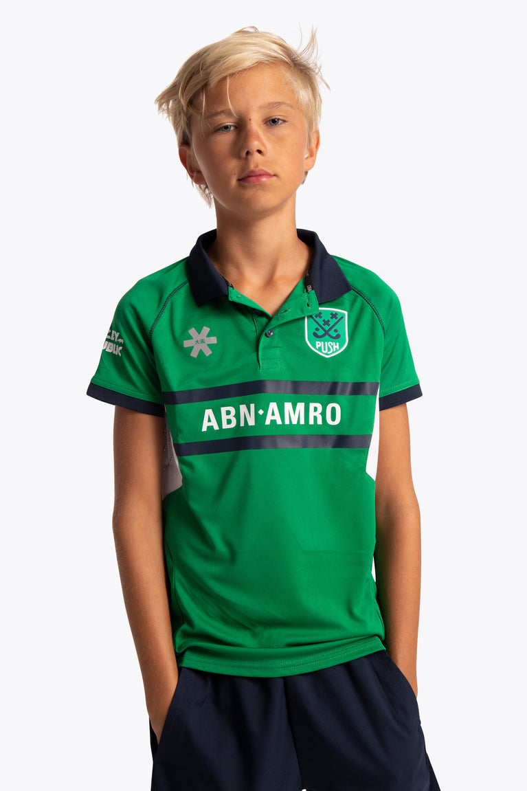 BHV Push Deshi Polo Jersey - Green / White
