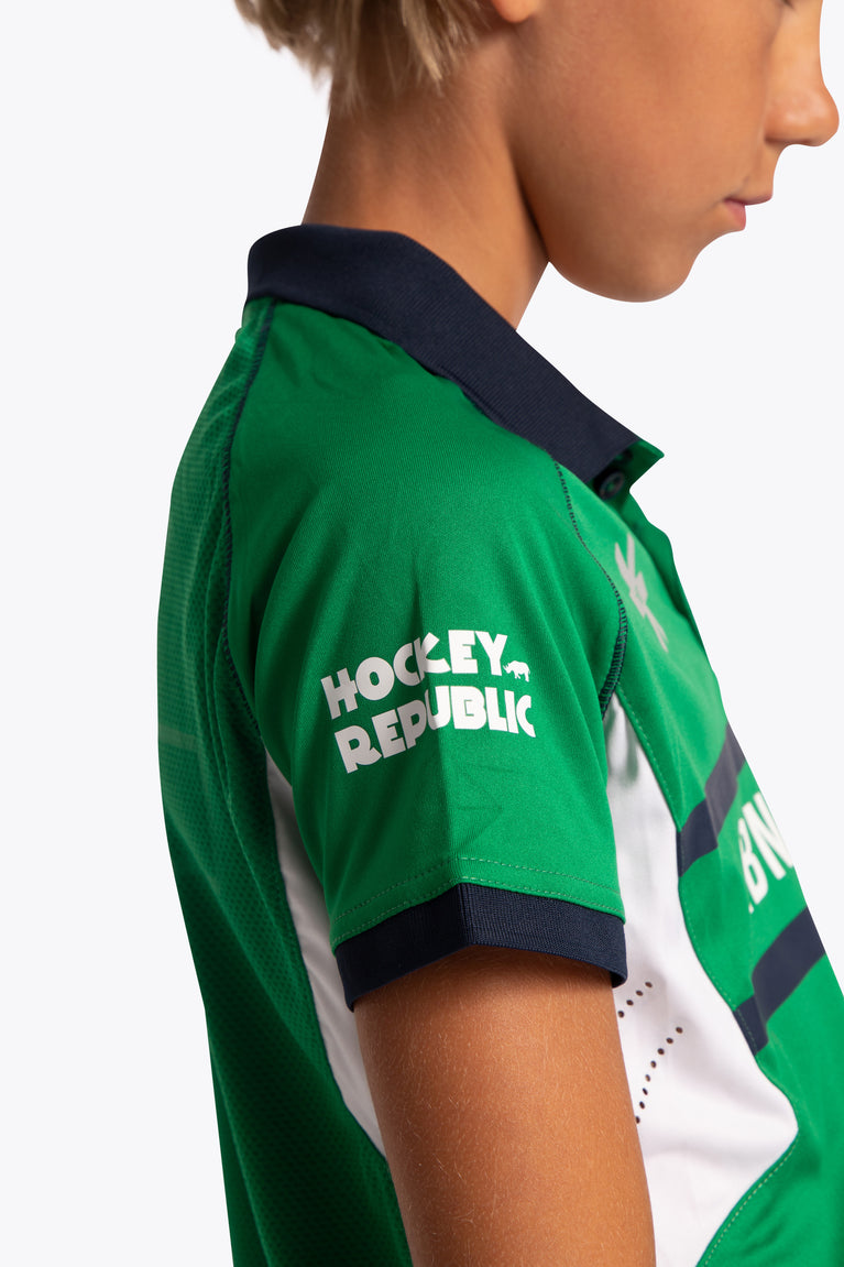 BHV Push Deshi Polo Jersey - Green / White