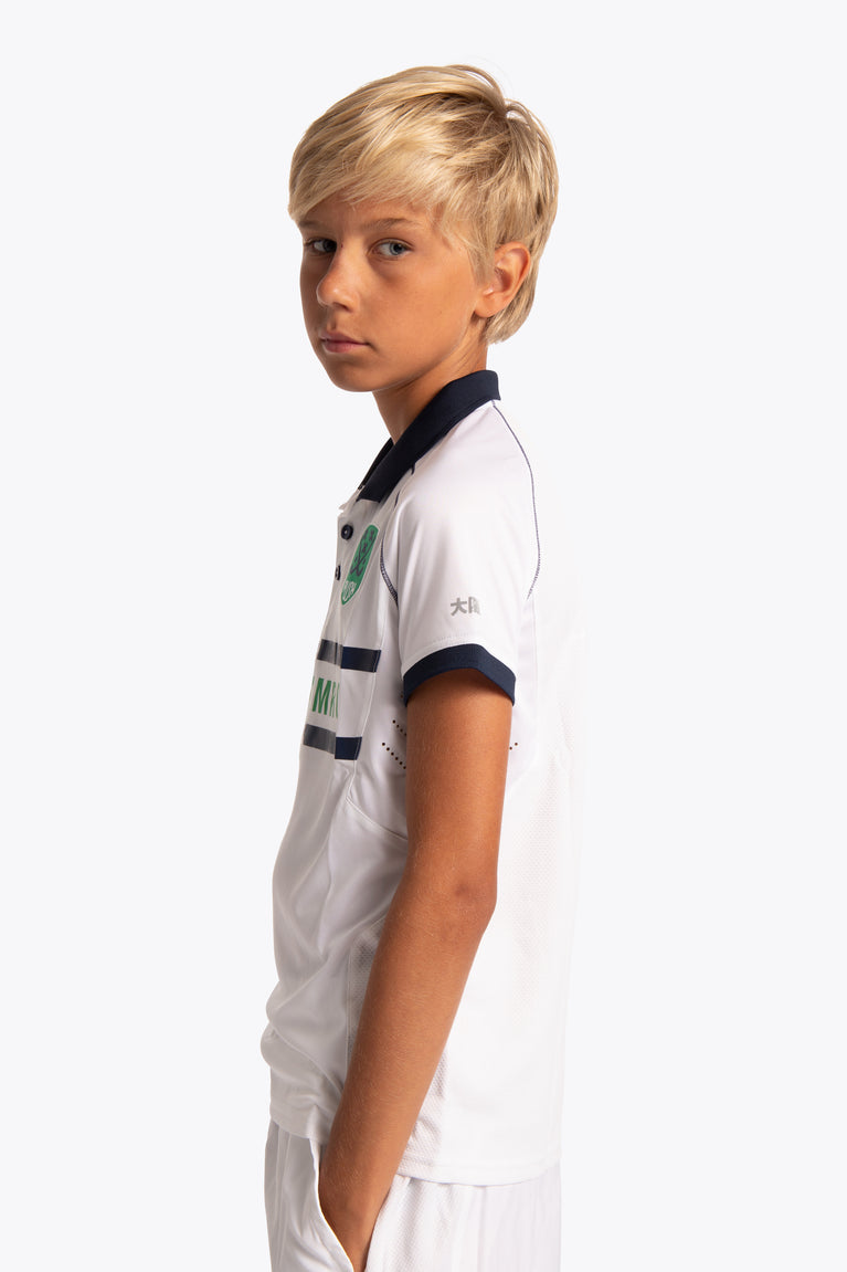 BHV Push BHV Push Deshi Polo Jersey - White - Sports Uniforms Training Range