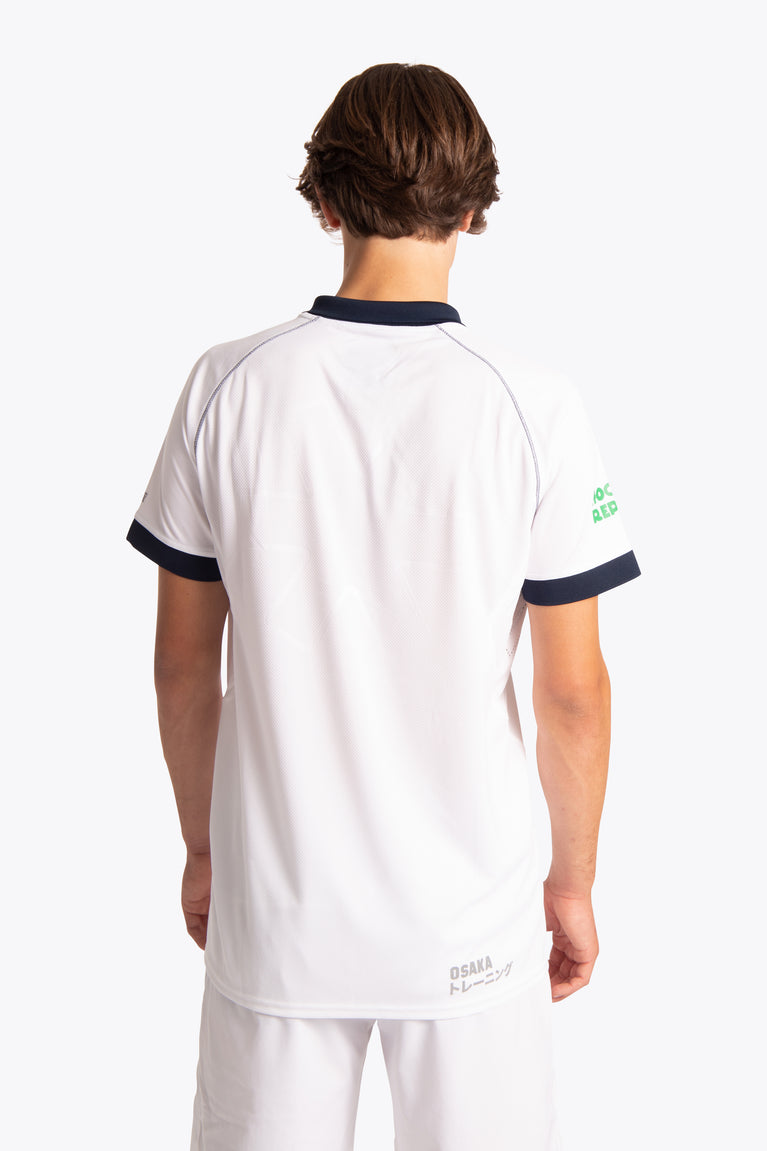 BHV Push Men Polo Jersey - White / Navy