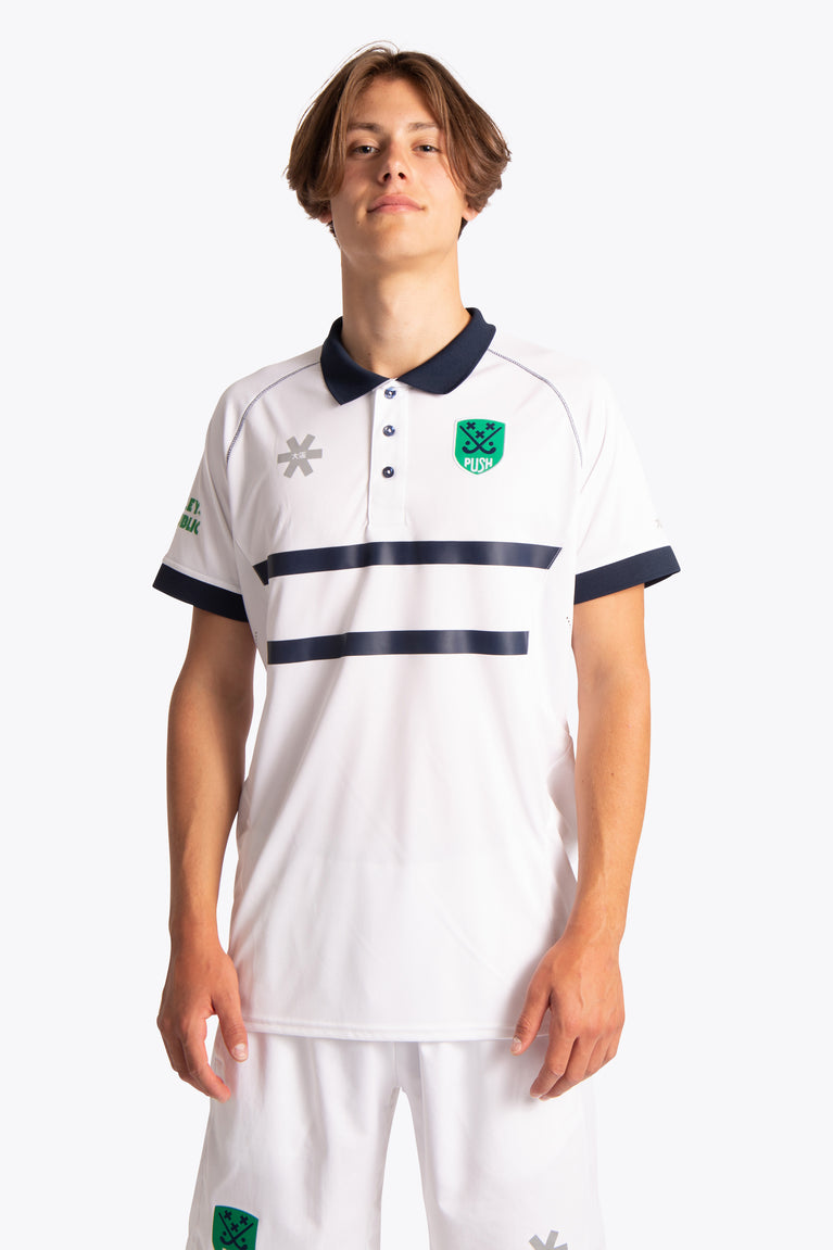 BHV Push Men Polo Jersey - White / Navy