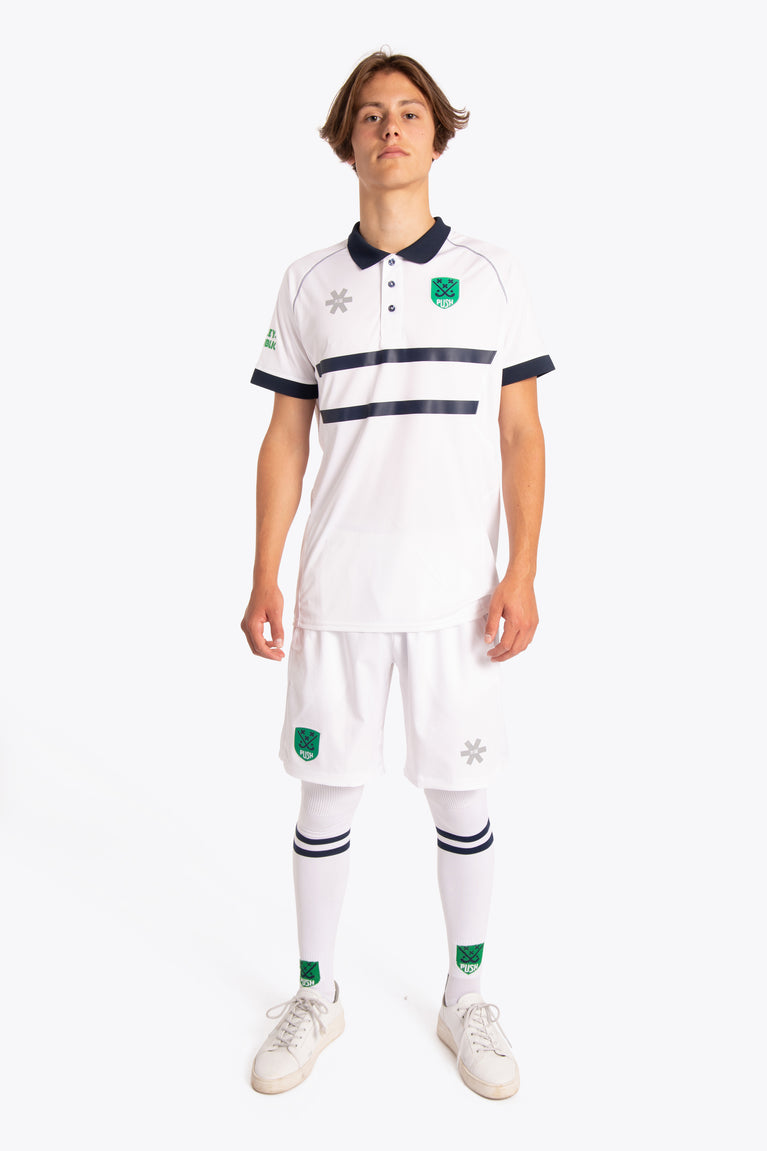 BHV Push Men Polo Jersey - White / Navy