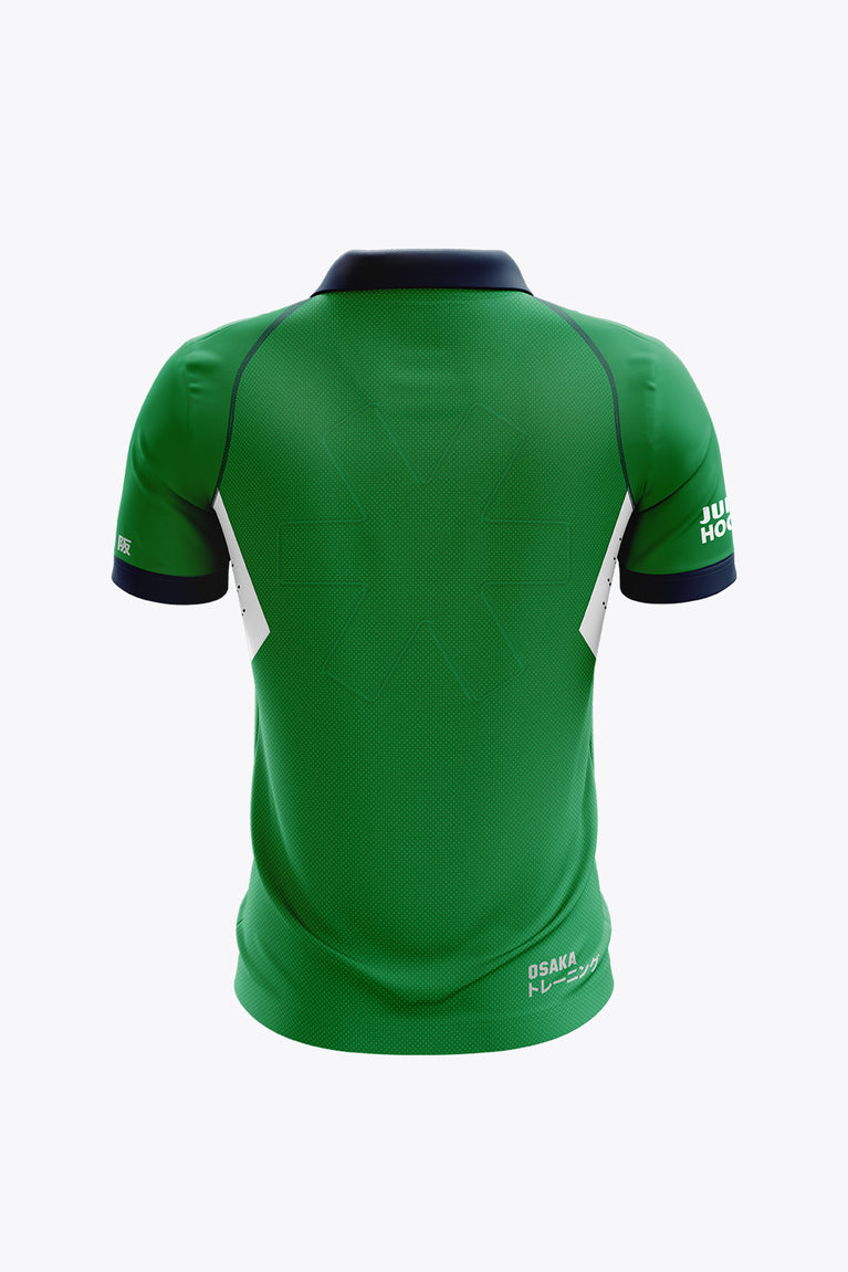 BHV Push BHV Push Men Polo Jersey - Green / White - Sports Uniforms Training Range